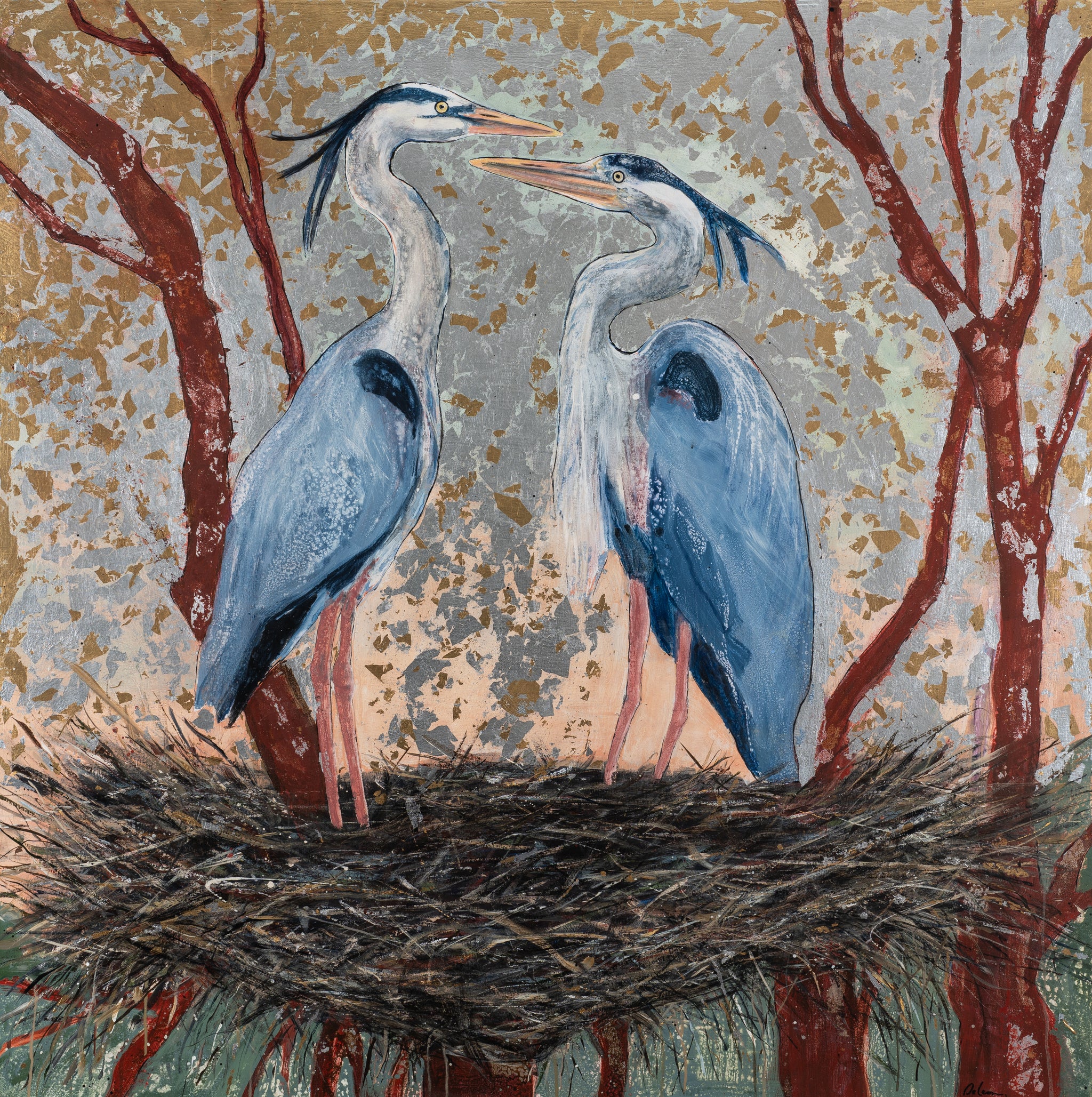 The Architecture of Us | 60” x 60”