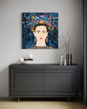 SOLD | Cosmic Garden | 36” x 36”