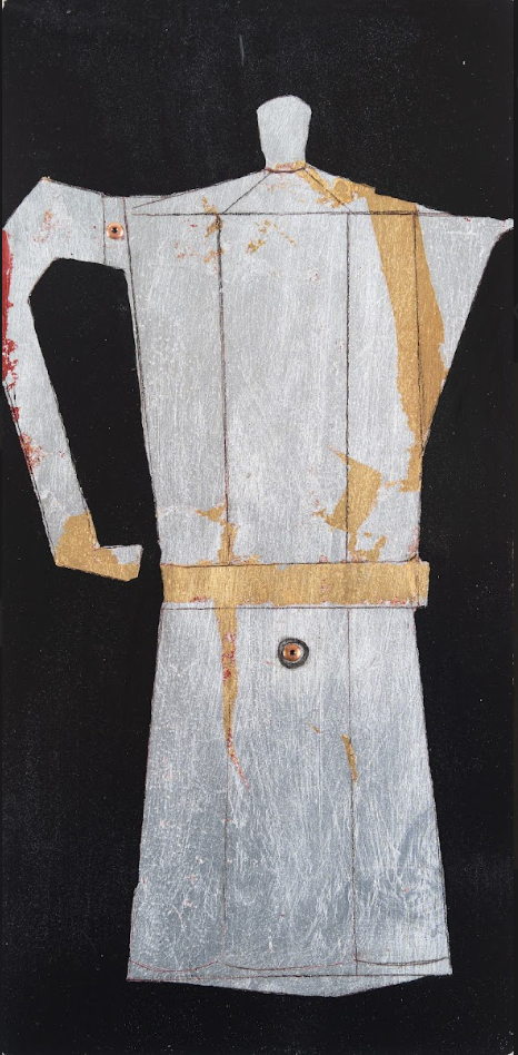 SOLD | Cafetera VIII | 8" x 16"