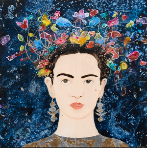 SOLD | Cosmic Garden | 36” x 36”