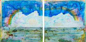 Day One: The Promise | diptych 24" x 48"